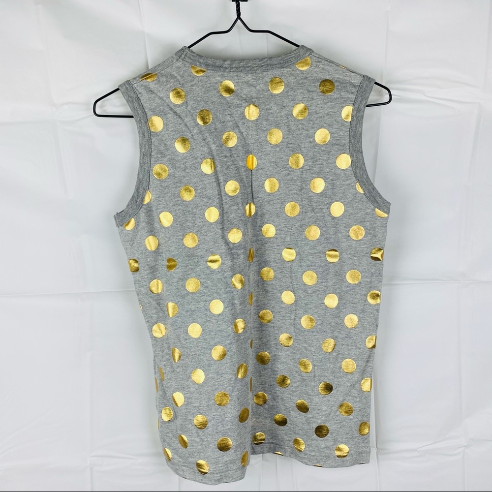 Gorman Grey & Gold Sleeveless Tank Top Size 8 - Picture 8 of 11